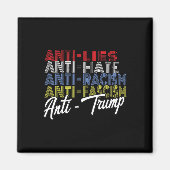 トランプ嫌いうそとファシズムの抵抗投票2024年11月5日 マグネット (正面)