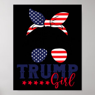 トランプ少女メッシーバントランプ2024選挙アメリカ人 ポスター