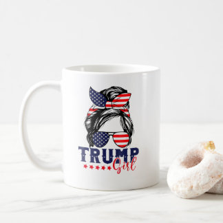 トランプ少女メッシーバントランプ2024選挙 コーヒーマグカップ