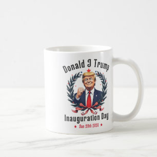 トランプ就任式の日2025ドナルドJトランプ47th Vi コーヒーマグカップ
