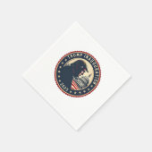 トランプ就任式の日2025マ誇りを持ったガ スタンダードカクテルナプキン (角)