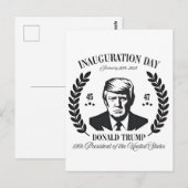 トランプ就任式の日2025マ誇りを持ったガ ポストカード (正面/裏面)