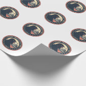 トランプ就任式の日2025マ誇りを持ったガ ラッピングペーパー (角)