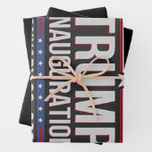 トランプ就任式の日2025年1月の大統領 ラッピングペーパーシート (インサイチュ)