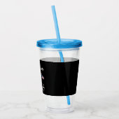 トランプ就任式の日2025第47期米国大統領 アクリルタンブラー (左)