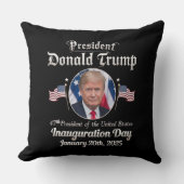 トランプ就任式の日2025第47期米国大統領 クッション (正面)