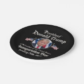 トランプ就任式の日2025第47期米国大統領 ペーパープレート (アングル)