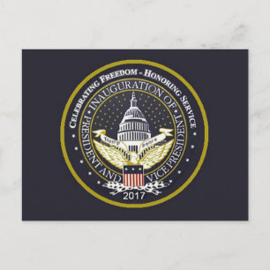 トランプ就任式はがき ポストカード