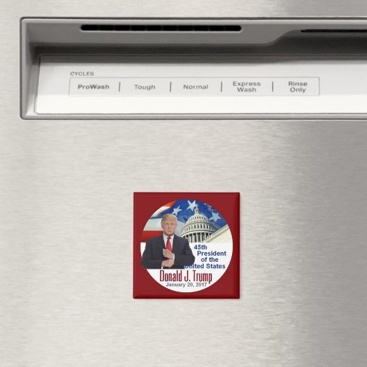 トランプ就任式スガレ磁石 マグネット (インサイチュ (食洗機))