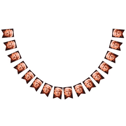 トランプ就任式2017 バンティングフラッグ (全)