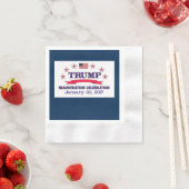 トランプ就任式 縁ありカクテルナプキン (インサイチュ)