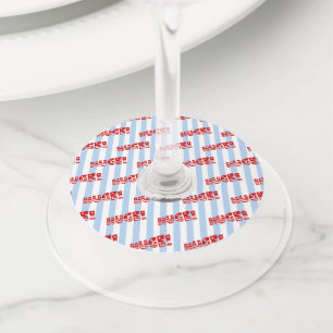 トランプ巨大な祝賀会のディナー・レセプション・パーティー ワイングラスタグ