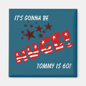 トランプ巨大バースデーパーティー セレブレーション パーティー ファバー マグネット (正面)