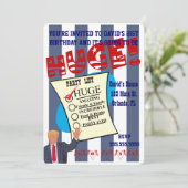 トランプ巨大バースデー記念パーティー 招待状 (スタンド正面)