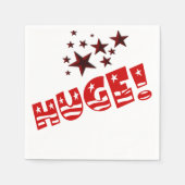 トランプ巨大パーティーお祝いカクテルナプキンス スタンダードカクテルナプキン (正面)