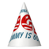 トランプ巨大パーティー・セレブレーション誕生日プレゼント パーティーハット (正面)