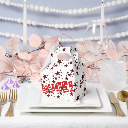 トランプ巨大パーティー・セレブレーション・レセプション フェイバーボックス (ウェディング)