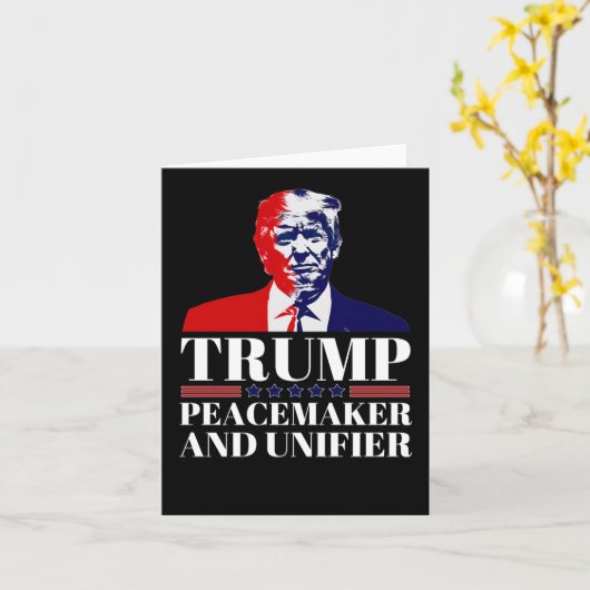 トランプ平和主義者とユニファイア1 カード (黄色い花)