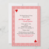 トランプ年間ガラ&チャリティオークション招待状 招待状 (裏面)