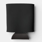 トランプ引用文もし – ヒラリーは彼女の夫を満たすことができない 缶クーラー (裏面)