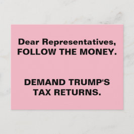 トランプ後を追金ロシア抵抗の議会 ポストカード