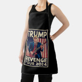 トランプ復讐ツアー2024政治選挙2024 エプロン (インサイチュ)