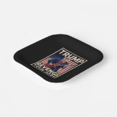 トランプ復讐ツアー2024政治選挙2024 ペーパープレート (傾斜あり)