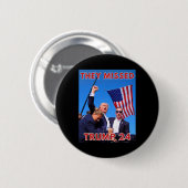 トランプ恋しく思2024 – 愛国政治マガ 缶バッジ (正面&裏面)