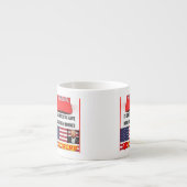 トランプ恋人エスプレッソコーヒーマグ エスプレッソカップ (正面)