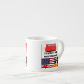 トランプ恋人エスプレッソコーヒーマグ エスプレッソカップ (正面右)