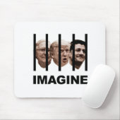 トランプ想像ト、マコネル、ライアンの後ろバー マウスパッド (マウス)