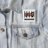 トランプ想像ト、マコネル、ライアンの後ろバー 缶バッジ (インサイチュ)