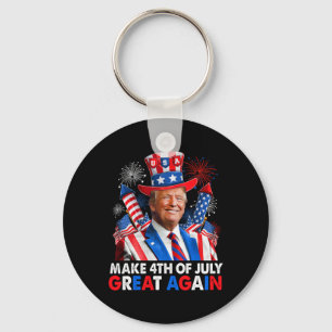 トランプ愛国花火7月素晴らし4日 キーホルダー