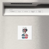 トランプ感謝感謝アメリカByck Mを取った マグネット (インサイチュ (食洗機))