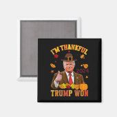 トランプ感謝私は感謝のトランプ勝ち2 マグネット (正面/裏面)