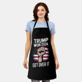 トランプ我々が勝った47の米国大統領就任 エプロン (着用した状態)