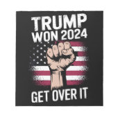 トランプ我々が勝った47の米国大統領就任 ノートパッド (正面)