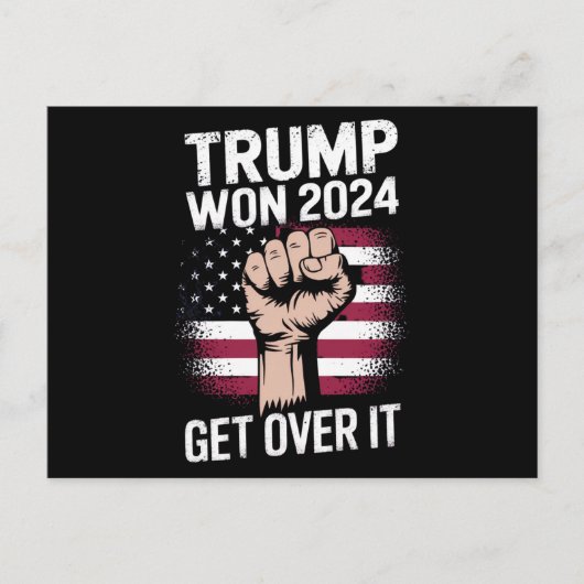 トランプ我々が勝った47の米国大統領就任 ポストカード (正面)