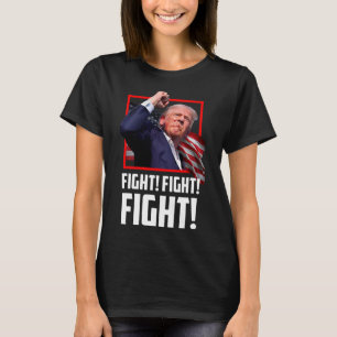 トランプ戦闘戦闘戦闘機サポーター米国人 Tシャツ