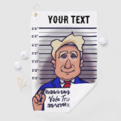 トランプ投票 ゴルフタオル (インサイチュ)