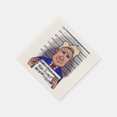 トランプ投票 スタンダードカクテルナプキン (角)