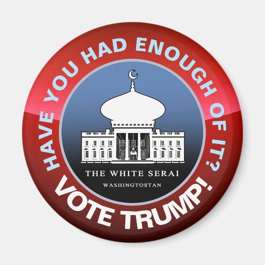 トランプ投票 マグネット (正面)