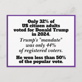 トランプ抗議者たちは彼らより多い 王様などいらない ポストカード