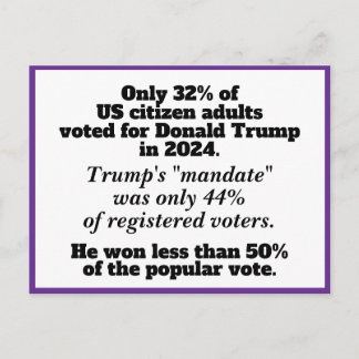 トランプ抗議者たちは彼らより多い 王様などいらない ポストカード