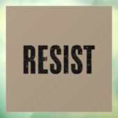 トランプ抵抗トランプ抗議アンチ政治的抗議 ウィンドウサイン (シート3)