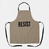 トランプ抵抗トランプ抗議アンチ政治的抗議 エプロン (正面)