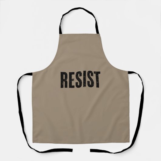 トランプ抵抗トランプ抗議アンチ政治的抗議 エプロン (正面)