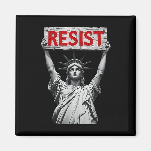 トランプ抵抗トランプ抗議アンチ政治的抗議 マグネット (正面)