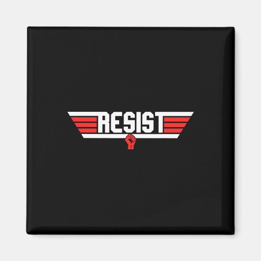 トランプ抵抗トランプ抗議アンチ政治的抗議 マグネット (正面)