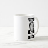 トランプ指名手配ポスター反逆 コーヒーマグカップ (正面右)